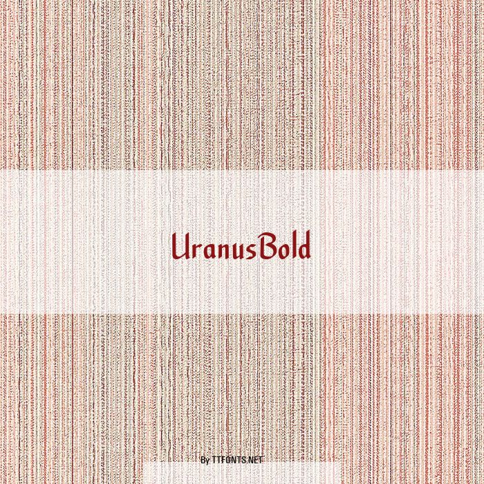 UranusBold example