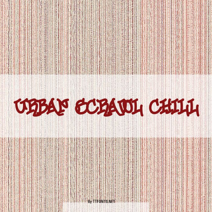 Urban Scrawl Chill example