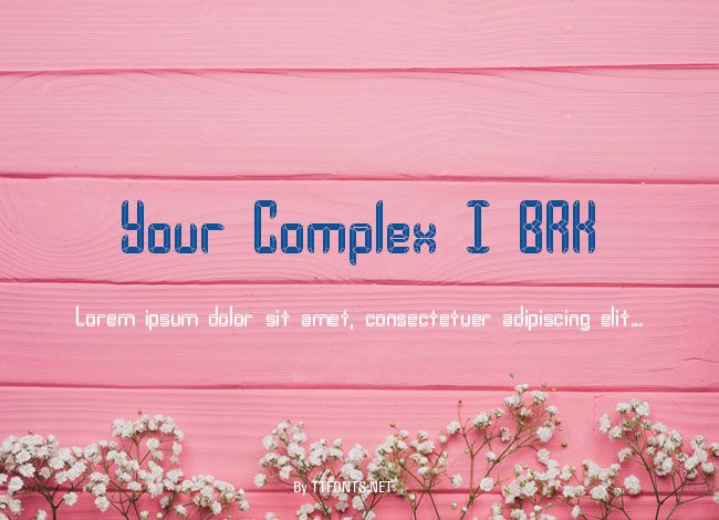 Your Complex I BRK example