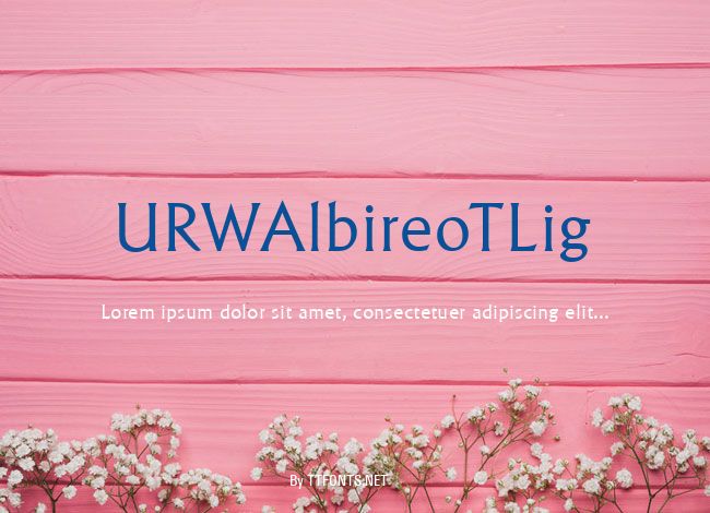 URWAlbireoTLig example