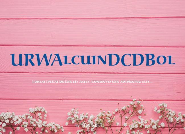 URWAlcuinDCDBol example