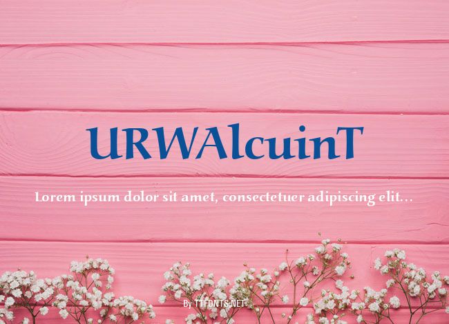 URWAlcuinT example
