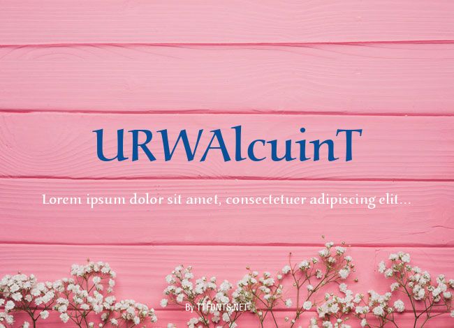 URWAlcuinT example