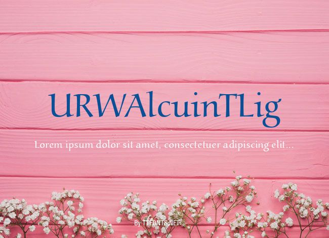 URWAlcuinTLig example