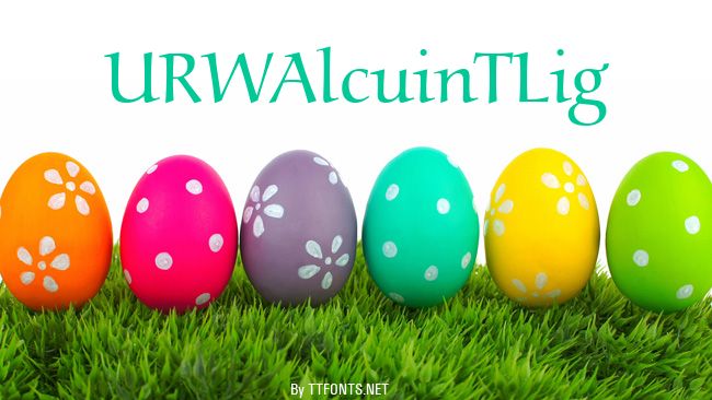 URWAlcuinTLig example