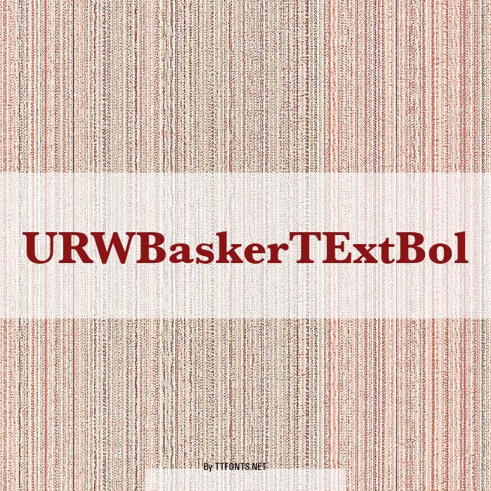 URWBaskerTExtBol example