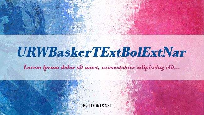 URWBaskerTExtBolExtNar example