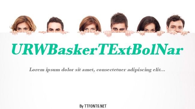 URWBaskerTExtBolNar example