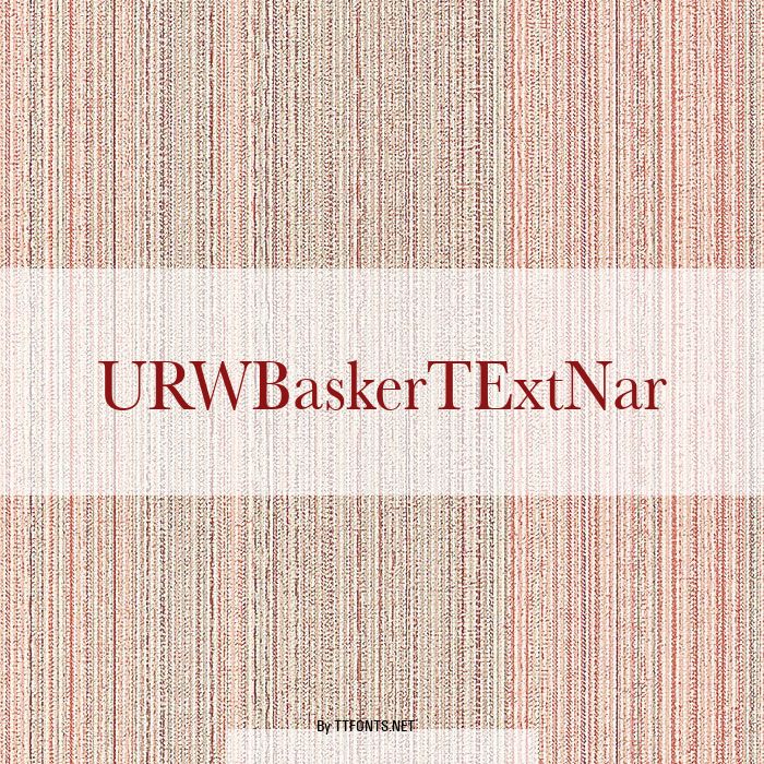 URWBaskerTExtNar example
