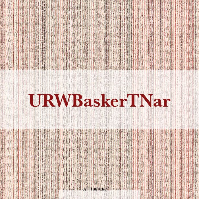 URWBaskerTNar example
