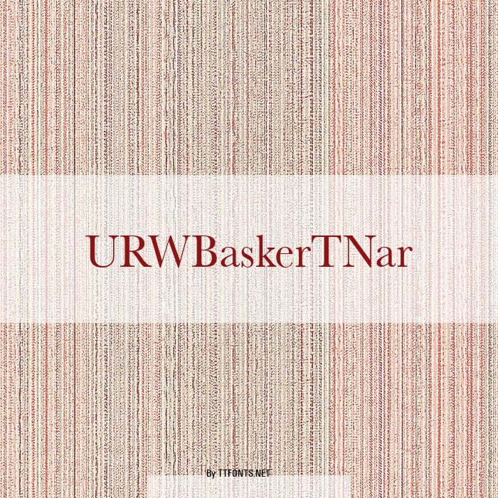 URWBaskerTNar example