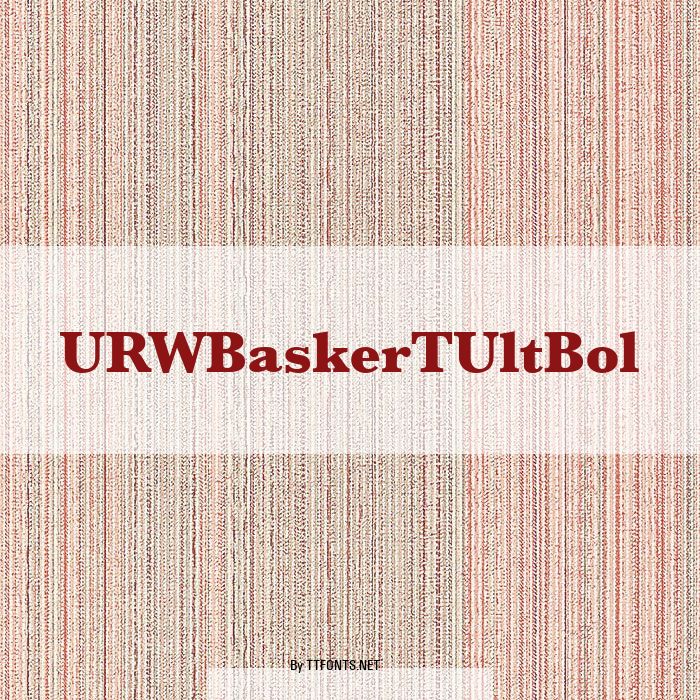 URWBaskerTUltBol example