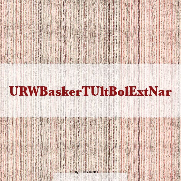 URWBaskerTUltBolExtNar example