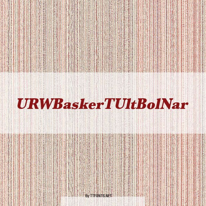 URWBaskerTUltBolNar example