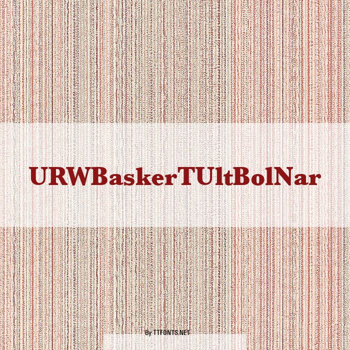 URWBaskerTUltBolNar example