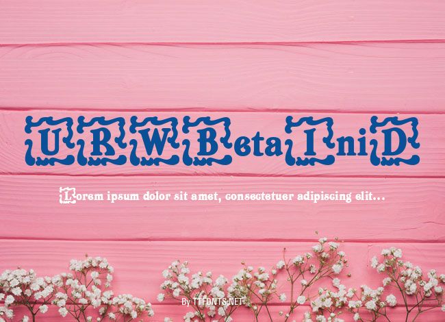 URWBetaIniD example