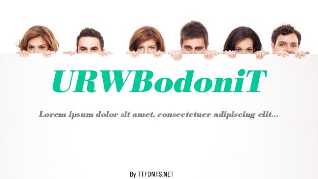 URWBodoniT example