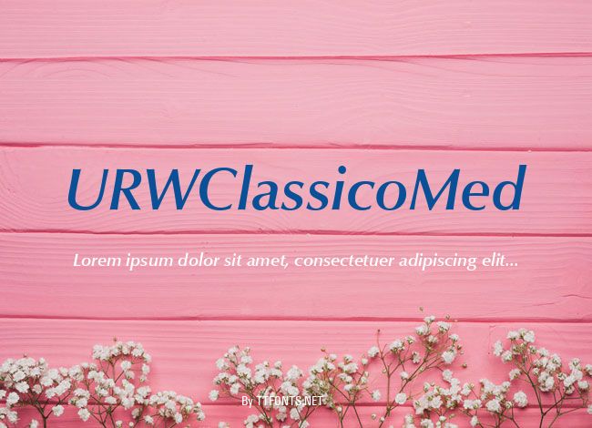 URWClassicoMed example