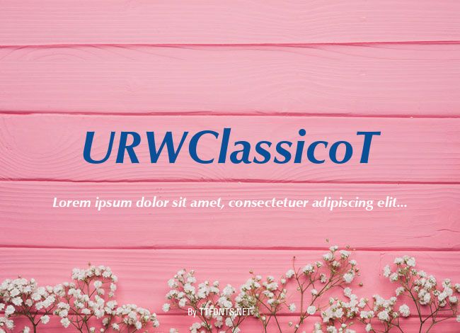 URWClassicoT example