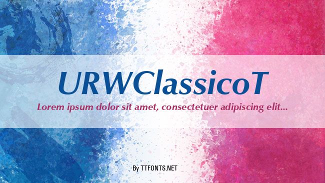 URWClassicoT example