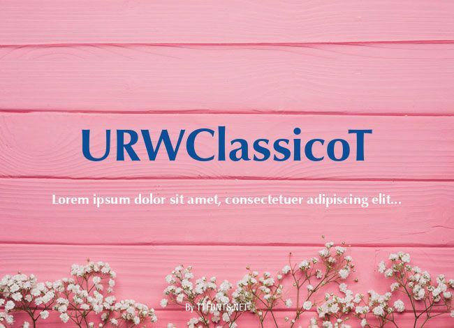 URWClassicoT example