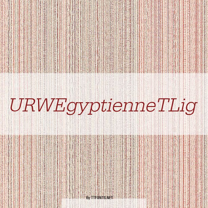 URWEgyptienneTLig example