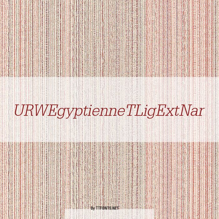 URWEgyptienneTLigExtNar example