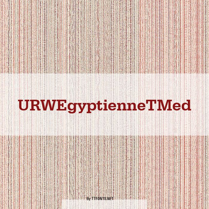URWEgyptienneTMed example