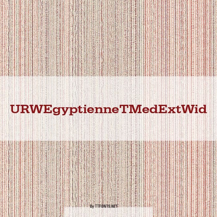 URWEgyptienneTMedExtWid example