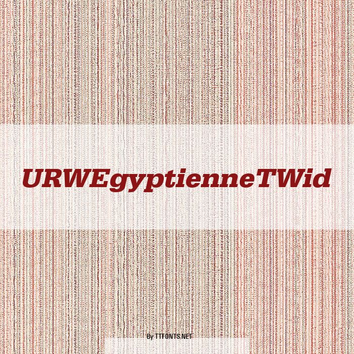 URWEgyptienneTWid example