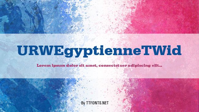 URWEgyptienneTWid example
