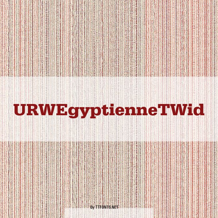 URWEgyptienneTWid example