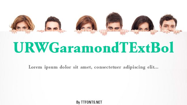 URWGaramondTExtBol example