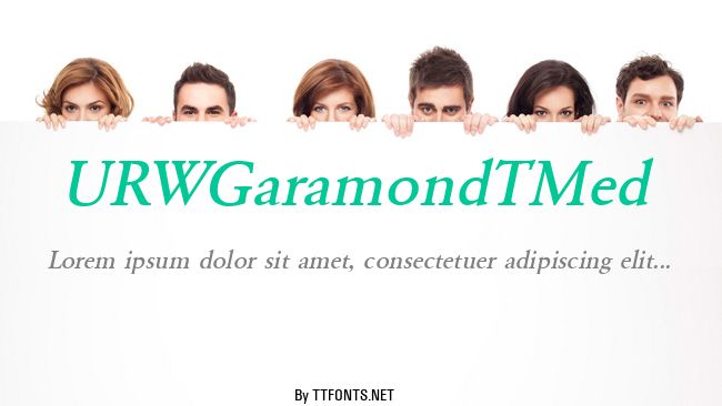 URWGaramondTMed example
