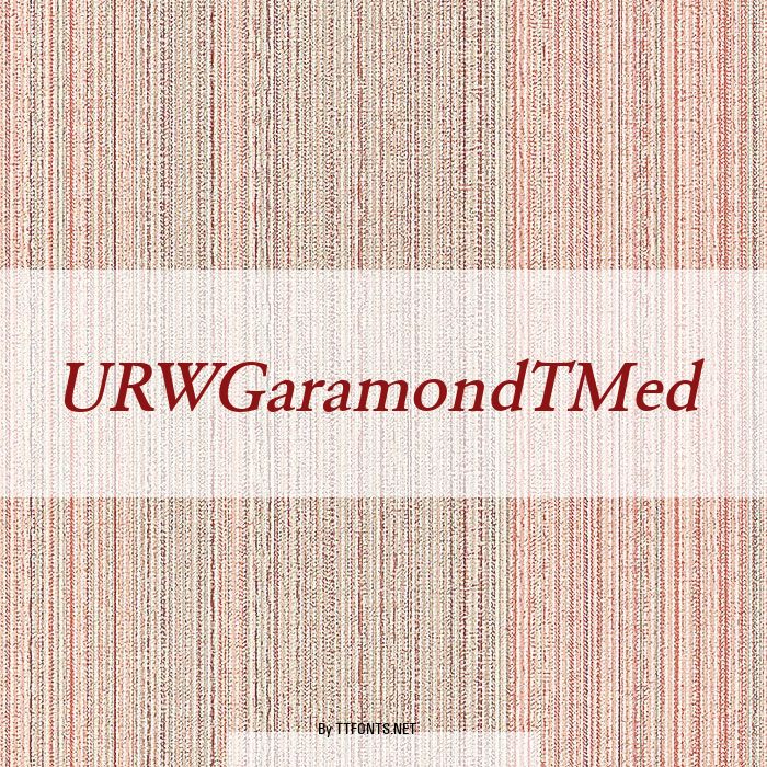 URWGaramondTMed example