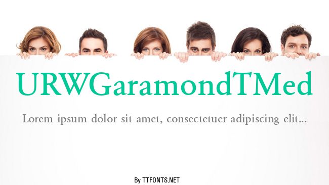 URWGaramondTMed example