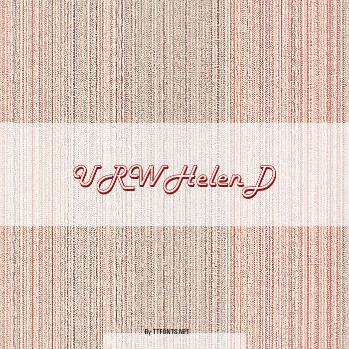 URWHelenD example