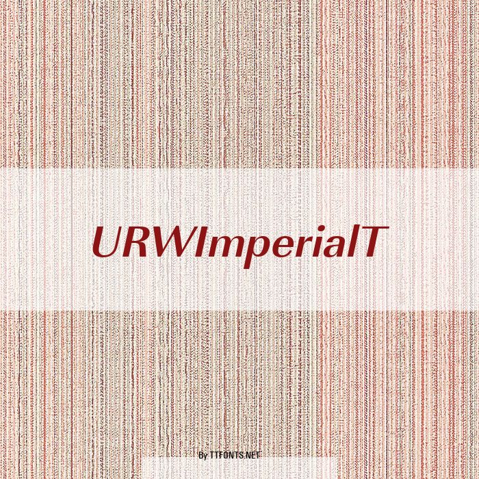 URWImperialT example