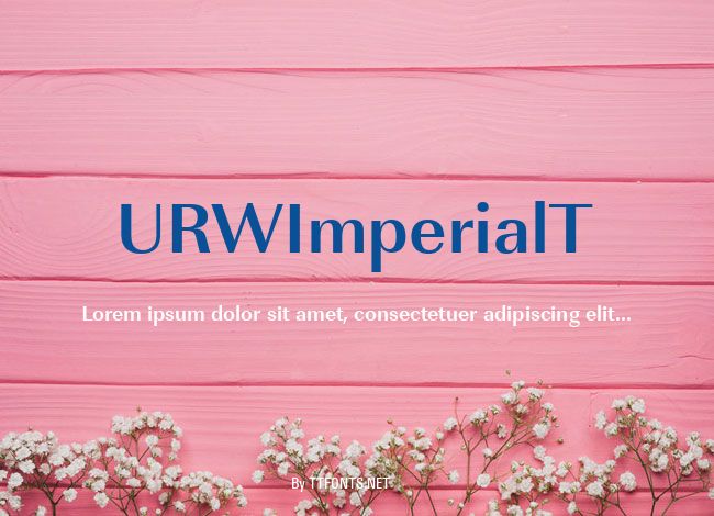 URWImperialT example