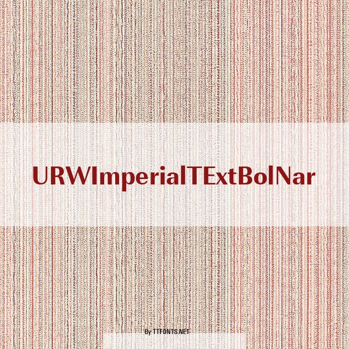 URWImperialTExtBolNar example