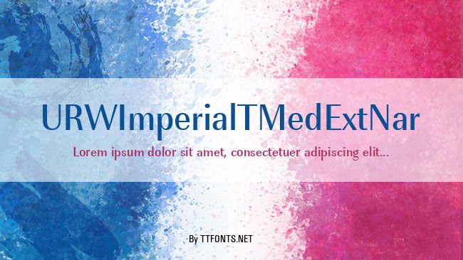 URWImperialTMedExtNar example