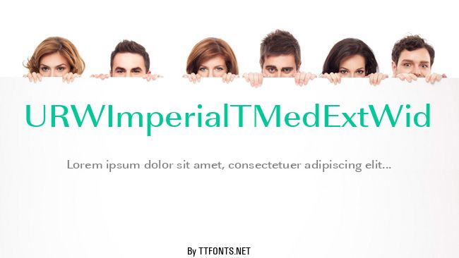 URWImperialTMedExtWid example