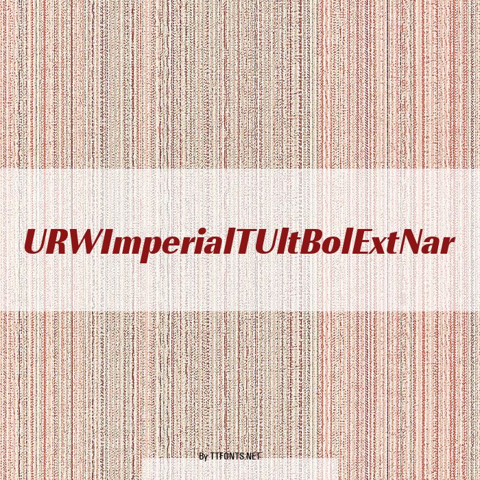 URWImperialTUltBolExtNar example