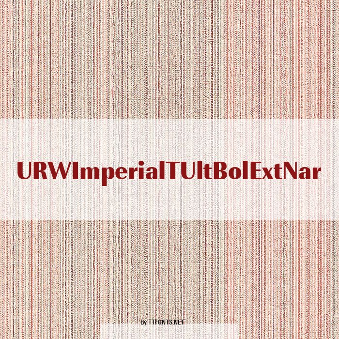 URWImperialTUltBolExtNar example