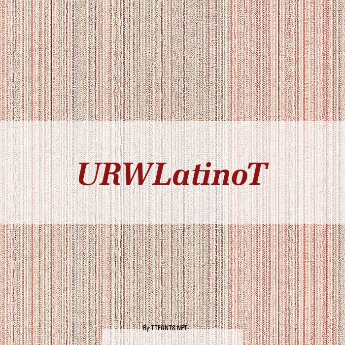 URWLatinoT example