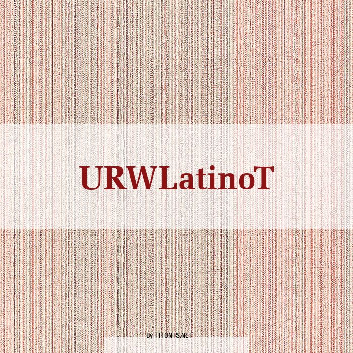 URWLatinoT example