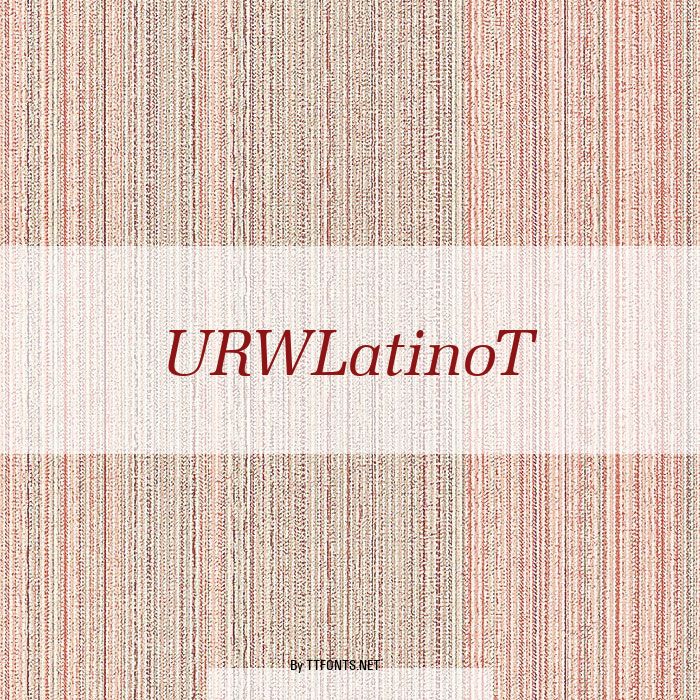URWLatinoT example
