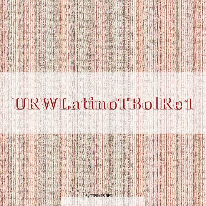 URWLatinoTBolRe1 example