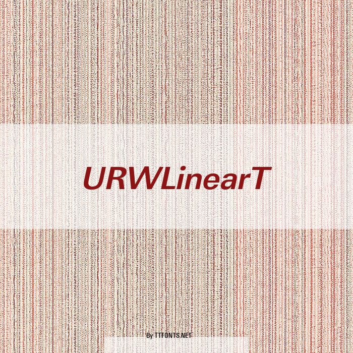 URWLinearT example