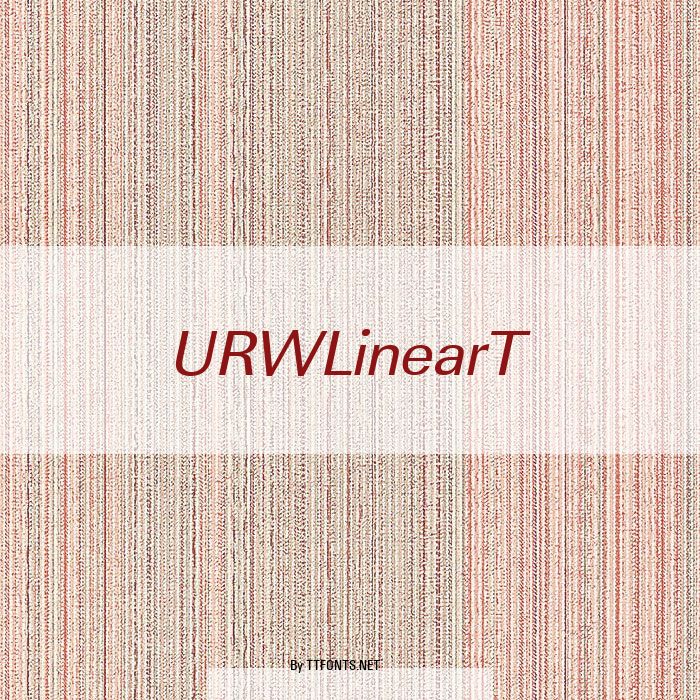 URWLinearT example